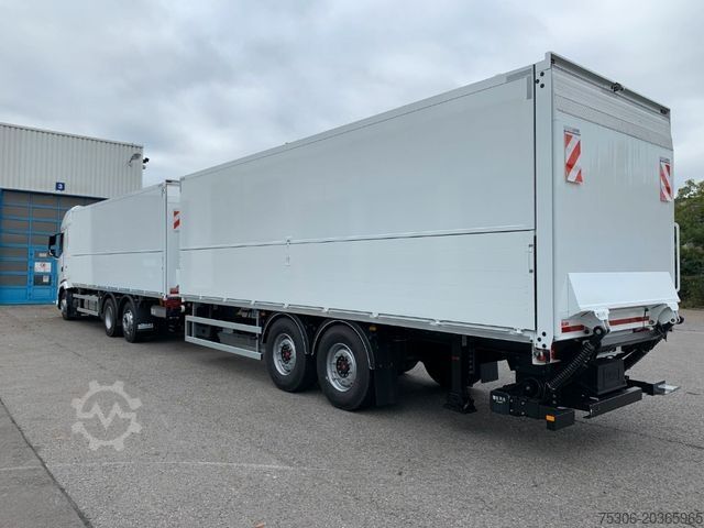 Trailer minuman  Zentralachsanhänger Swing-Board I tiefgekuppelt