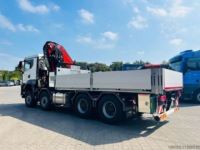 جرثقیل نصب‌شده روی کامیون MAN TGS 41.520 8x8 mit Fassi Ladekran F705R.2.6 TECH
