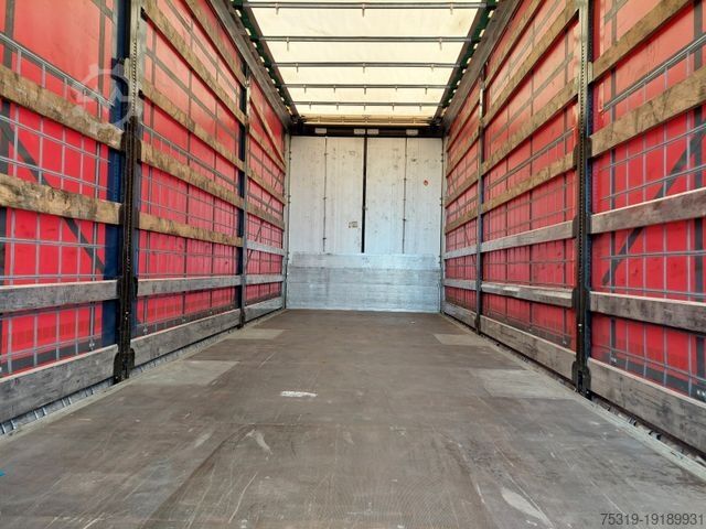 Samochód ciężarowy z plandeką typu platforma MERCEDES-BENZ Actros 2545 L/NR 6x2 + Wielton PC2K Durchbar
