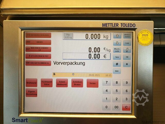 METTLER TOLEDO TOUCHSGREEN ВЕСЫ МЯСНЫЕ METTLER TOLEDO UC3-SPCT-A