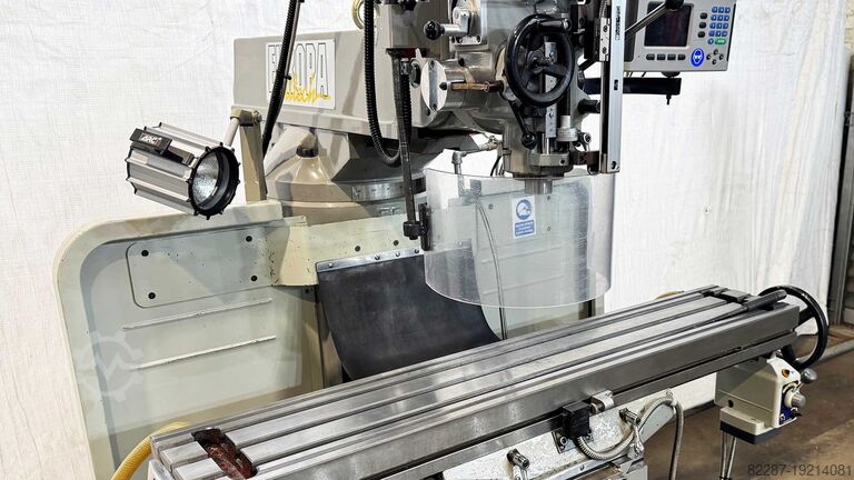 Μηχανή φρεζαρίσματος πυργίσκου Used Europa 2000VS Turret Milling Machine