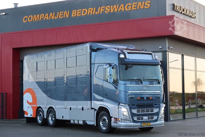 Перевозка крупного рогатого скота Volvo FH with a 7.30M cupper box, 54.5 m². Nice Truck...