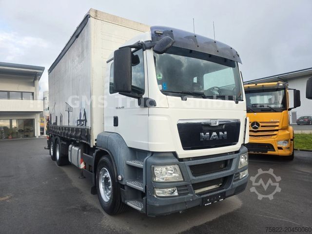 Jeřáb na nákladním automobilu MAN TGS / NUR149km / 31m Palfinger Kran PK 34002+Jib