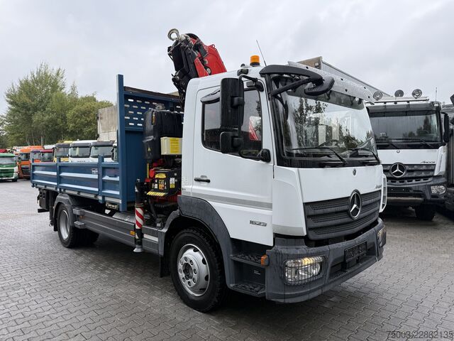 Truck mounted crane Mercedes-Benz Atego 1623 4X2 Kran Fassi F135