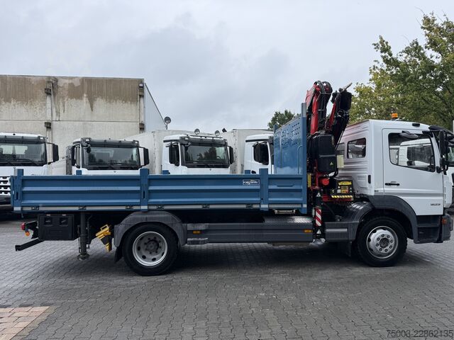 Truck mounted crane Mercedes-Benz Atego 1623 4X2 Kran Fassi F135