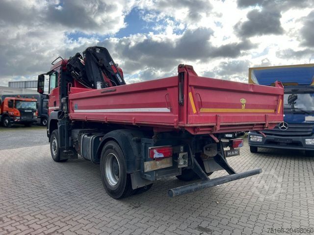 Kipper LKW MAN TG-S 18.360 4x4 BL 2-Achs Allradkipper Kran Funk