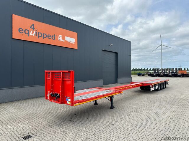 Platform römorku Kässbohrer LOWBED new and unused Heavy-Duty flatbed / 690c...
