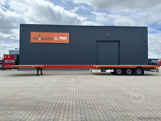 Platform römorku Kässbohrer LOWBED new and unused Heavy-Duty flatbed / 690c...
