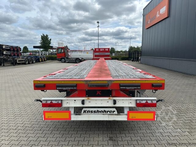 Platform römorku Kässbohrer LOWBED new and unused Heavy-Duty flatbed / 690c...