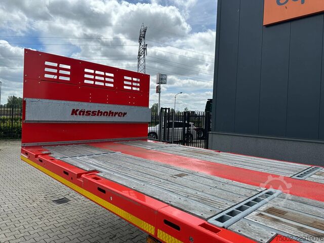 Platform römorku Kässbohrer LOWBED new and unused Heavy-Duty flatbed / 690c...