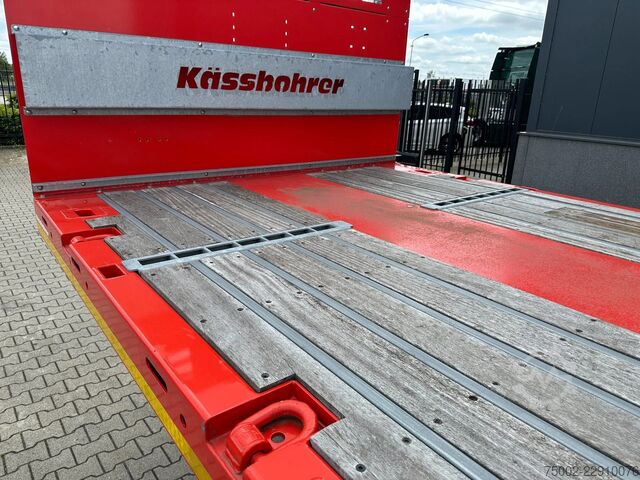 Platform römorku Kässbohrer LOWBED new and unused Heavy-Duty flatbed / 690c...