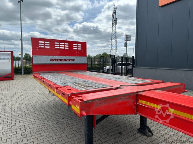 Platform römorku Kässbohrer LOWBED new and unused Heavy-Duty flatbed / 690c...