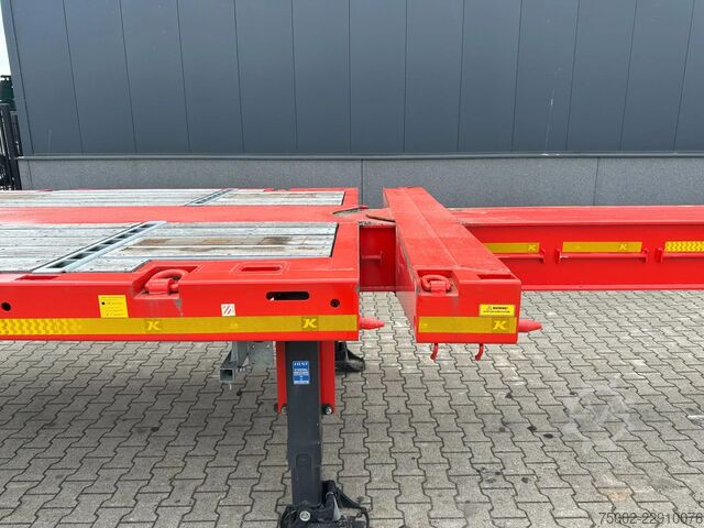 Platform römorku Kässbohrer LOWBED new and unused Heavy-Duty flatbed / 690c...