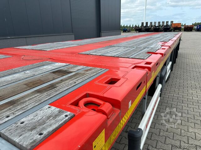 Platform römorku Kässbohrer LOWBED new and unused Heavy-Duty flatbed / 690c...