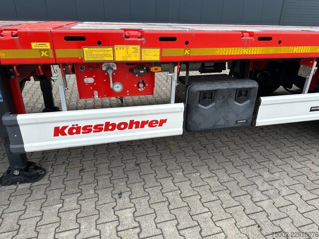 Platform römorku Kässbohrer LOWBED new and unused Heavy-Duty flatbed / 690c...