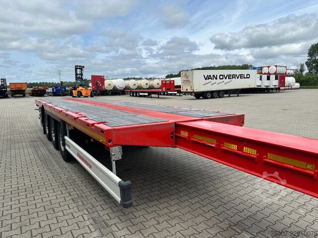 Platform römorku Kässbohrer LOWBED new and unused Heavy-Duty flatbed / 690c...