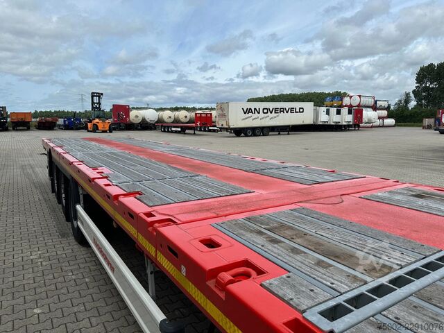 Platform römorku Kässbohrer LOWBED new and unused Heavy-Duty flatbed / 690c...
