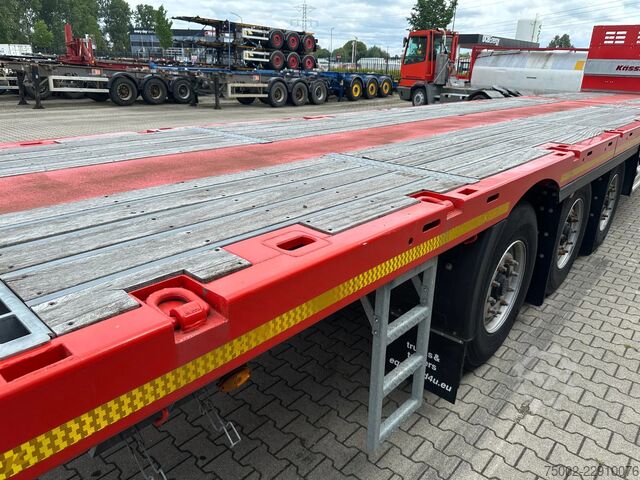Platform römorku Kässbohrer LOWBED new and unused Heavy-Duty flatbed / 690c...