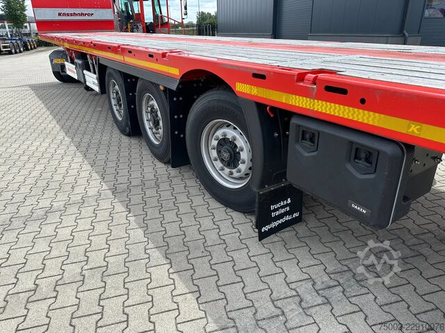 Traileri i platformës Kässbohrer LOWBED new and unused Heavy-Duty flatbed / 690c...