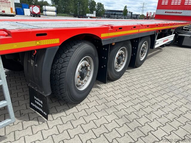 Traileri i platformës Kässbohrer LOWBED new and unused Heavy-Duty flatbed / 690c...