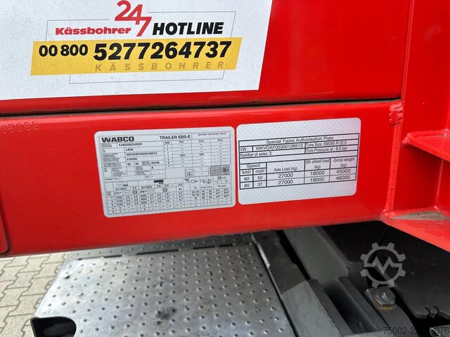 Traileri i platformës Kässbohrer LOWBED new and unused Heavy-Duty flatbed / 690c...
