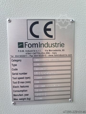 অ্যালু-ফ্রেম প্রোফাইলের জন্য CNC কেন্দ্র Fom Industrie FMC 120