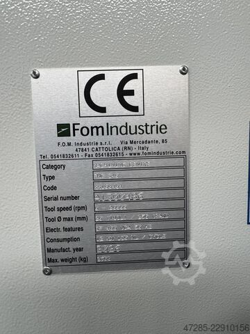 CNC-keskus alumiini-ikkunaprofiileille Fom Industrie FMC 475