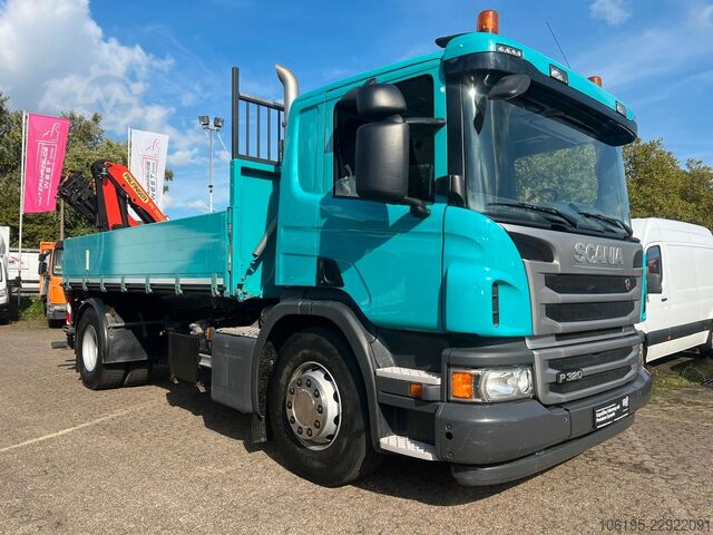 Grúa montada en camión SCANIA P320 Kipper Funk-Kran PK11002*36Tkm*Euro6*AHK*