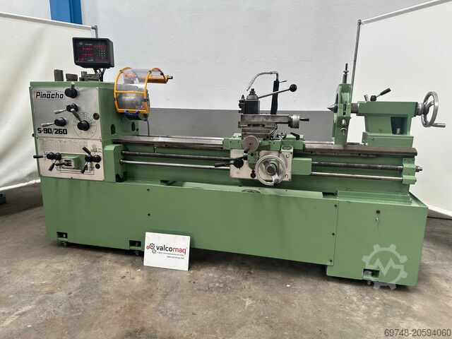 Torno central Pinacho S90 260 x 1600mm e.p