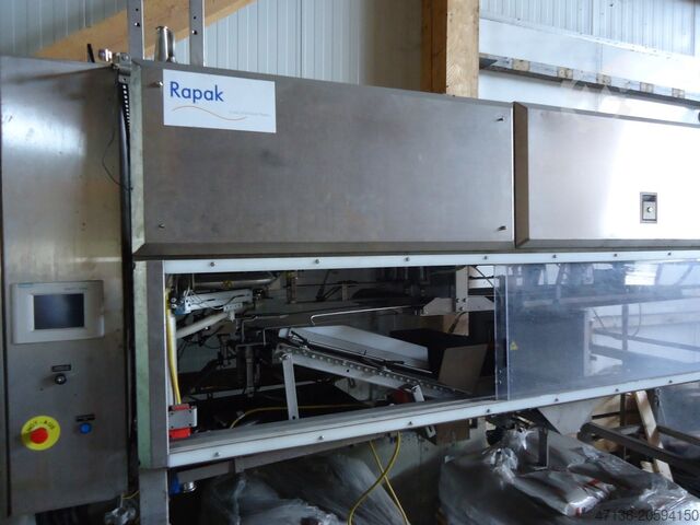 Ligne de remplissage Bag in Box complète Rapack Rapack 1230E Aseptisch