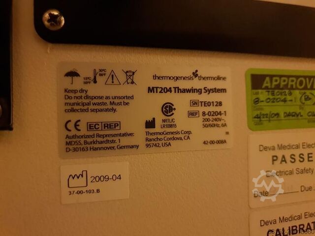 Thermogenesis MT204 sulatusjärjestelmä Thermogenesis MT204