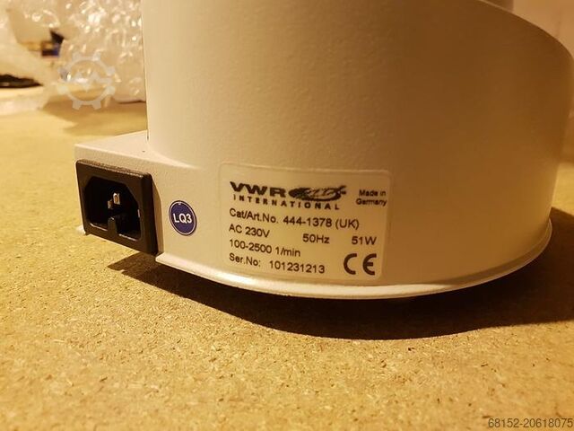 VWR 444-1378 E/A VWR 444-1378