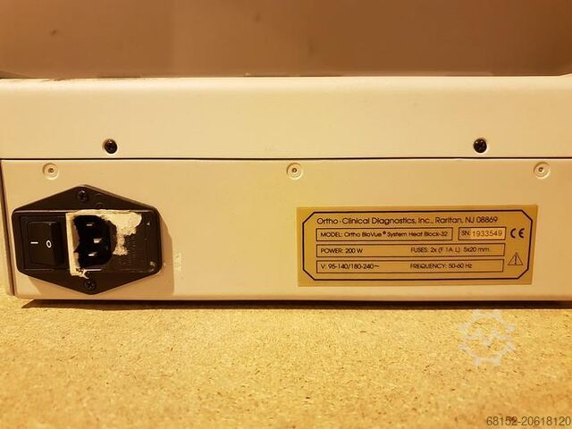 Ortho Biovue System Heat block-32 blocco riscaldante Ortho Biovue System Heat block-32