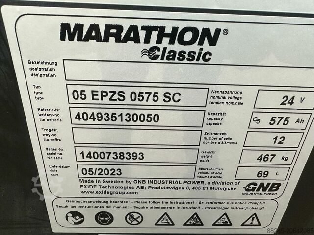 VS-22521 Elektrisch triplex sta stapelaar 6300mm Refurbished STILL SV 16