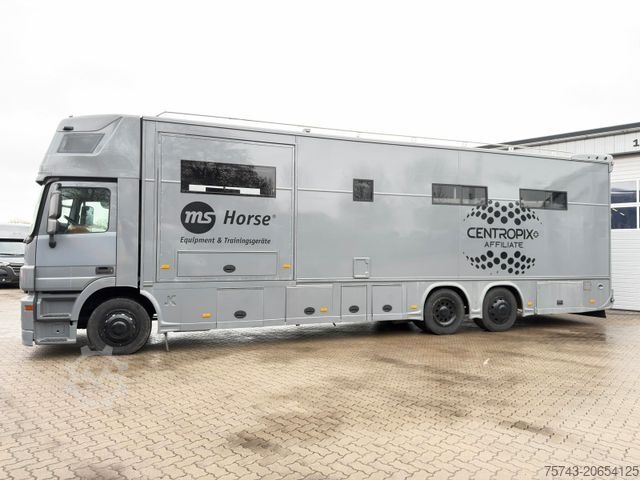 Liellopu pārvadāšanas kravas automašīna MERCEDES-BENZ Actros 2635   6 Pferde  Pop-Out