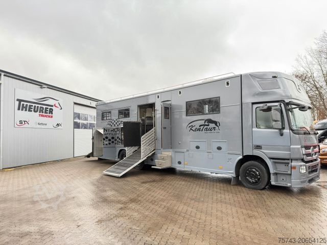 Liellopu pārvadāšanas kravas automašīna MERCEDES-BENZ Actros 2635   6 Pferde  Pop-Out
