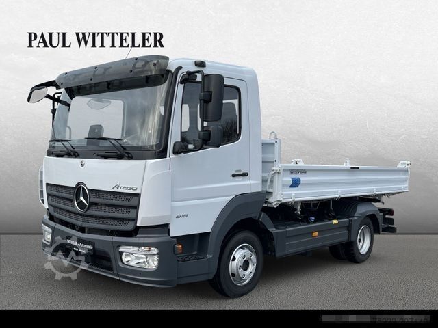 面包车底盘 MERCEDES-BENZ Atego 818 K 4x2 3-S.-Kipper+Klima+2xAHK+2100 km!