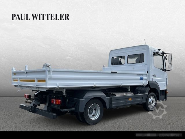 面包车底盘 MERCEDES-BENZ Atego 818 K 4x2 3-S.-Kipper+Klima+2xAHK+2600 km!