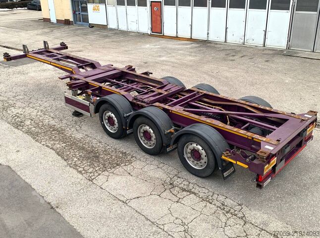 Maināmās virsbūves puspiekabe DENNISON Extendable 1x20'/2x20' /1x40'  (6.X)