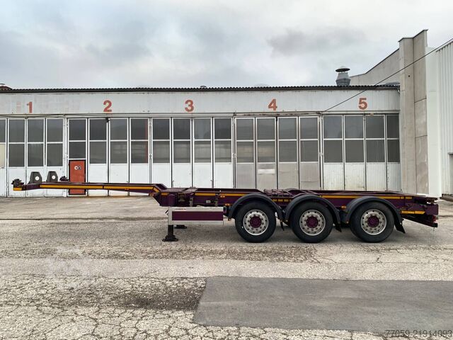 Maināmās virsbūves puspiekabe DENNISON Extendable 1x20'/2x20' /1x40'  (6.X)