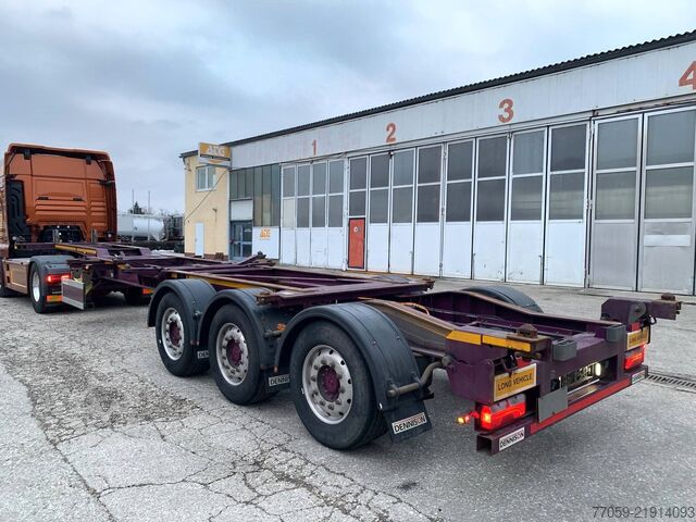 Maināmās virsbūves puspiekabe DENNISON Extendable 1x20'/2x20' /1x40'  (6.X)