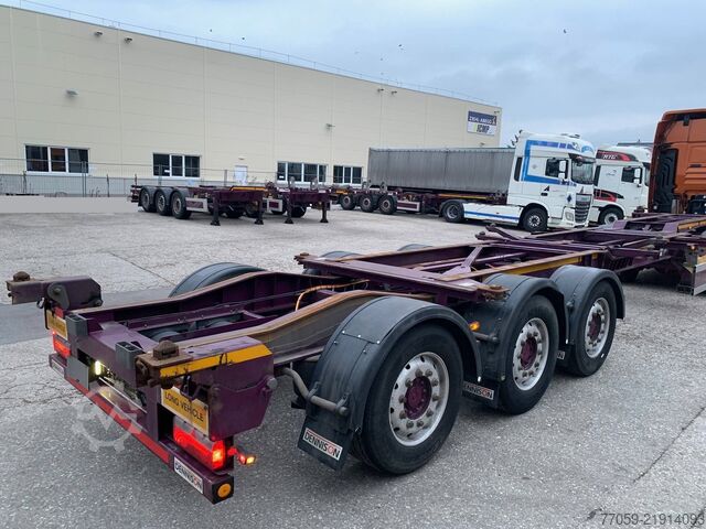 Maināmās virsbūves puspiekabe DENNISON Extendable 1x20'/2x20' /1x40'  (6.X)
