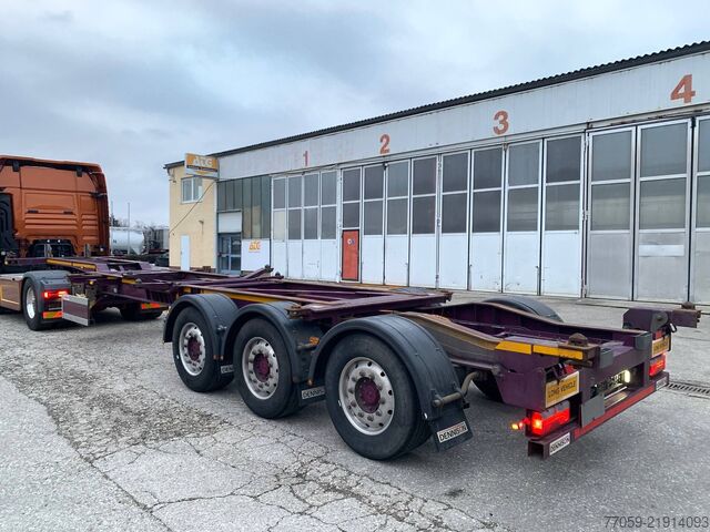 Maināmās virsbūves puspiekabe DENNISON Extendable 1x20'/2x20' /1x40'  (6.X)