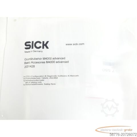 Sick 부품 Sick M40E-034023RB0 M 4000 advanced Id. 1 200 067 SN:22041530 - ! -