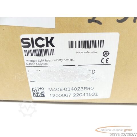 Sick组件 Sick M40E-034023RB0 M 4000 advanced Id. 1 200 067 SN:22041531 - ! -