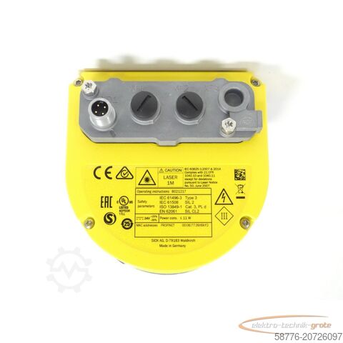 Sick component Sick MICS3-CBAZ40PZ1P01 Id. 1092720 microScan 3 Pro SN:21490928 - ! -