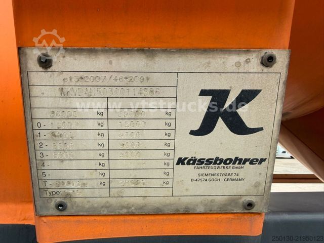 Xe moóc bồn silo KÄSSBOHRER STB CT11 2021 35m³ FIII SILO Tankauflieger
