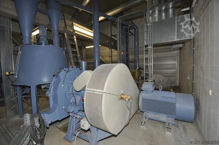 Installation complète d'agglomérateurs HERBOLD HV 70/250