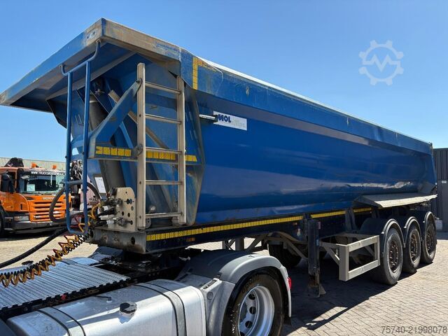 Skraldevogn MOL - 3X SAF AXLE + 2x IN STOCK + 27M3 HARDOX