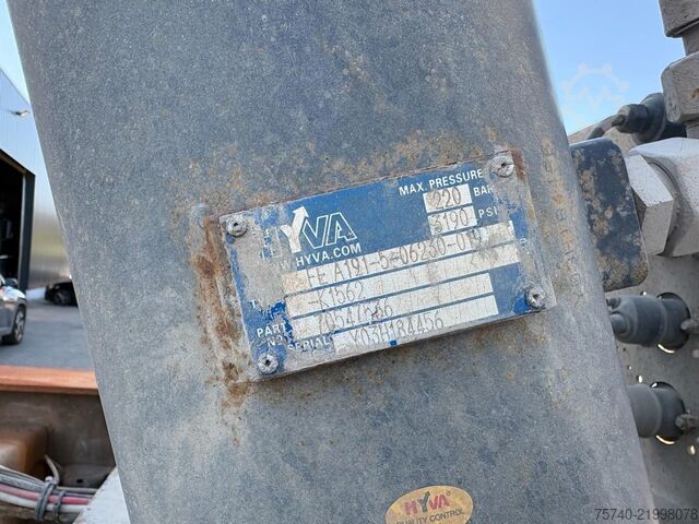 Skraldevogn MOL - 3X SAF AXLE + 2x IN STOCK + 27M3 HARDOX